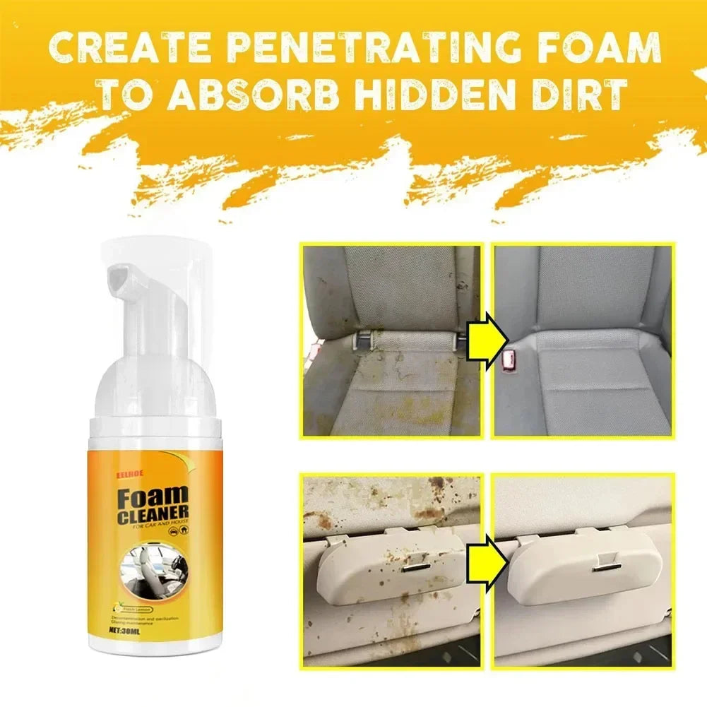 Multi-purpose Foam Cleaner Cleaning Agent Automoive Car Interior Home Foam Cleaner Home Cleaning Foam Spray Cleaners